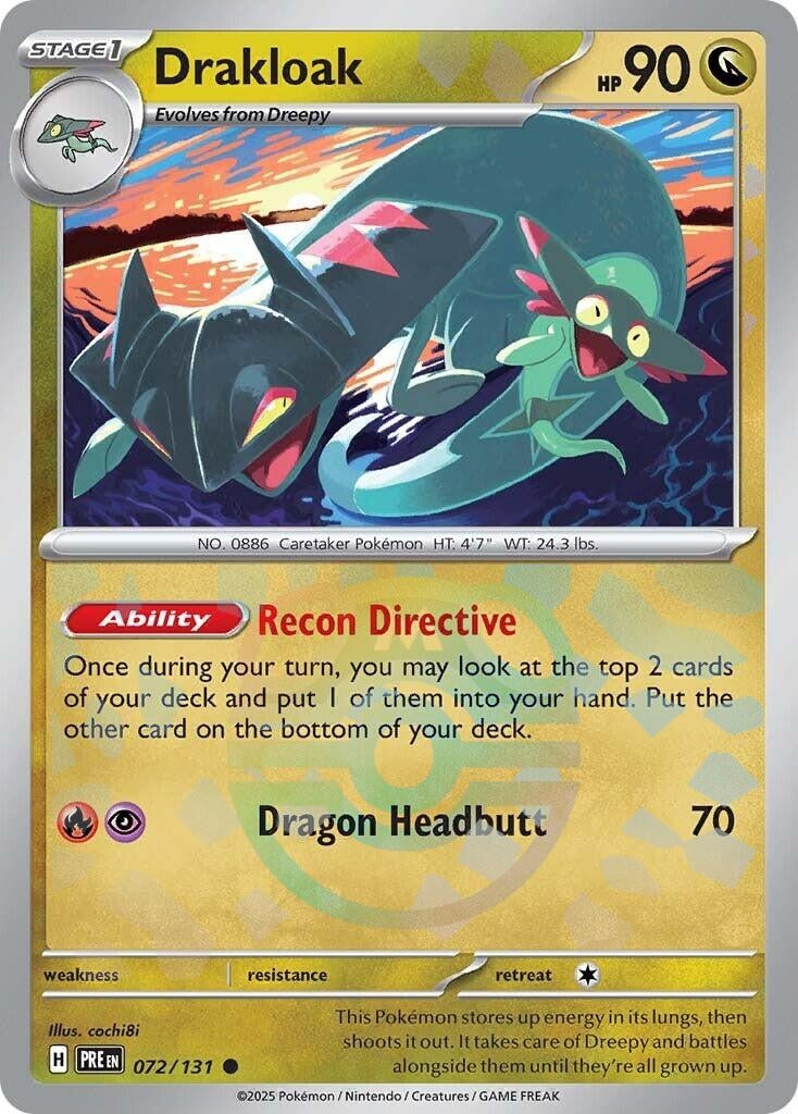 Image for Drakloak (Master Ball Pattern) - Pokemon