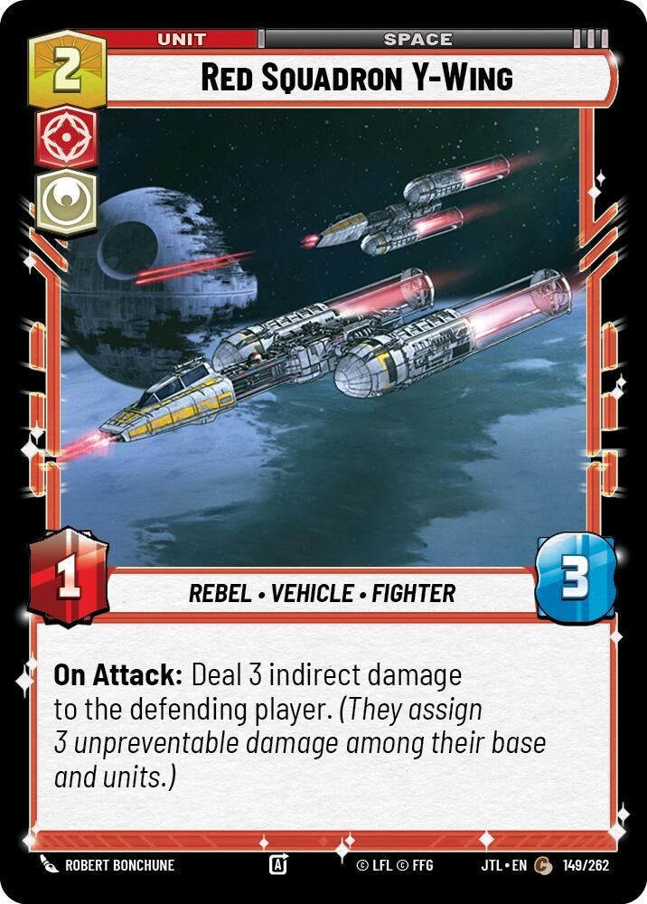 Image for Red Squadron Y-Wing - Star Wars: Unlimited