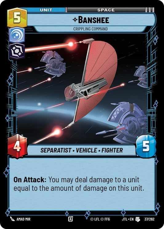 Image for Banshee - Crippling Command - Star Wars: Unlimited