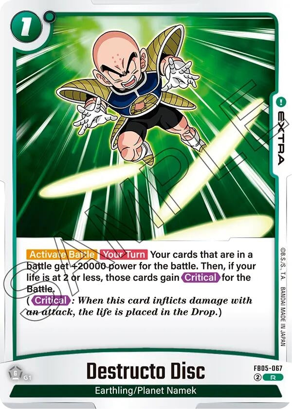Image for Destructo Disc - Dragon Ball Super: Fusion World