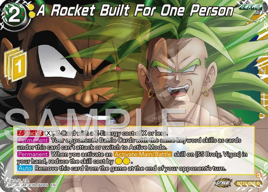Image for A Rocket Built For One Person - Dragon Ball Super: Masters