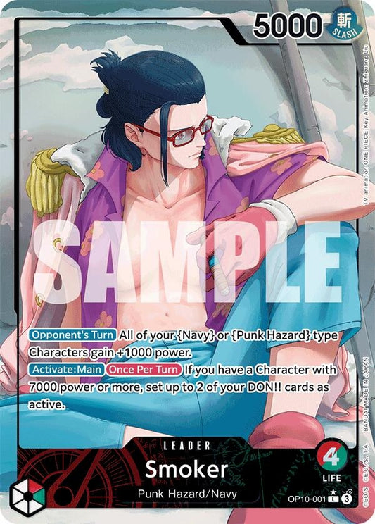 Image for Smoker (001) (Parallel) - One Piece Card Game