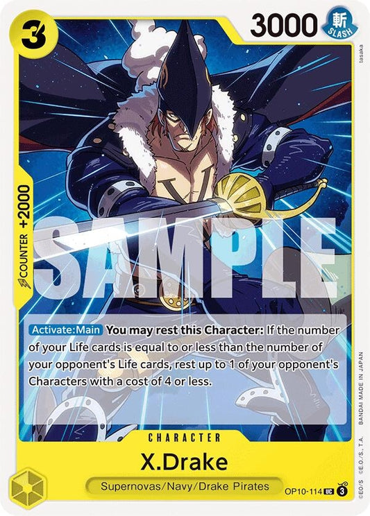 Image for X.Drake - One Piece Card Game