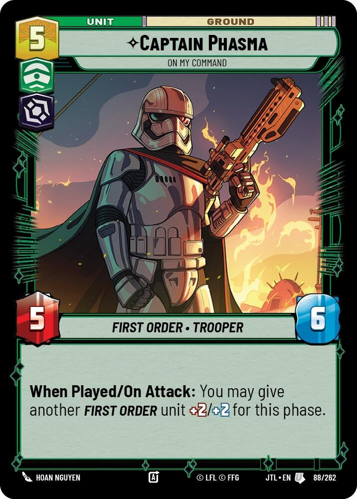 Image for Captain Phasma - On My Command - Star Wars: Unlimited