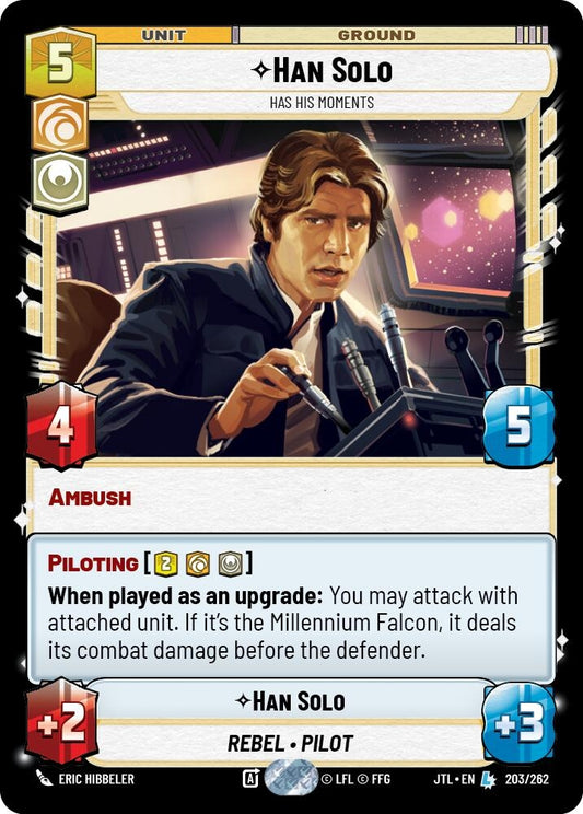 Image for Han Solo - Has His Moments - Star Wars: Unlimited