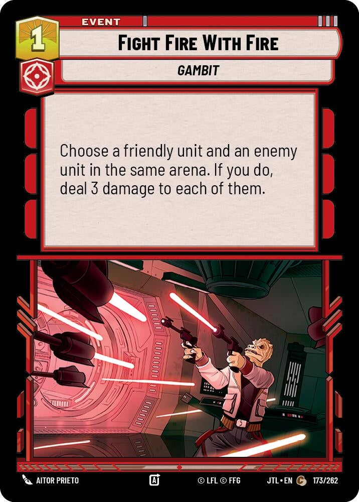 Image for Fight Fire With Fire - Star Wars: Unlimited