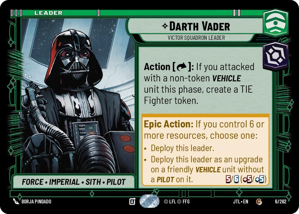 Image for Darth Vader - Victor Squadron Leader - Star Wars: Unlimited