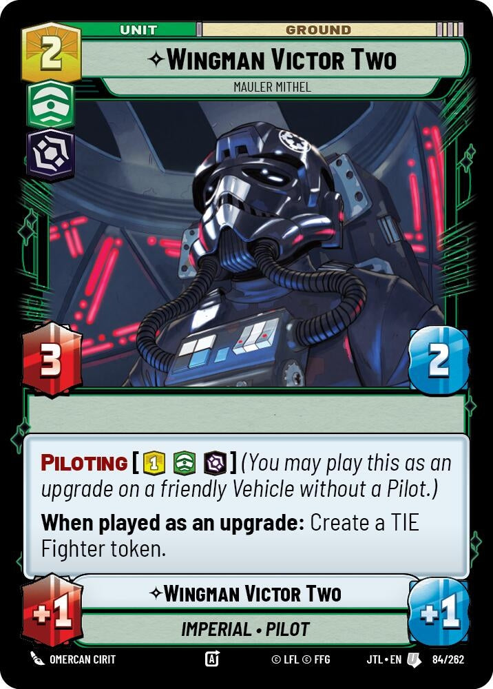 Image for Wingman Victor Two - Mauler Mithel - Star Wars: Unlimited