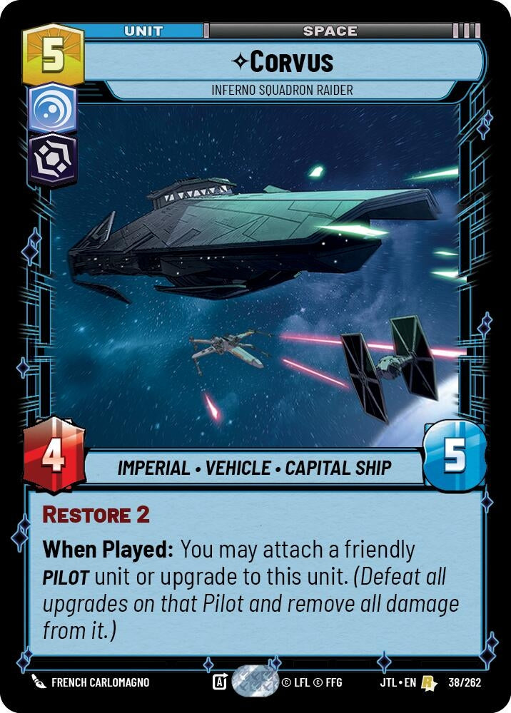 Image for Corvus - Inferno Squadron Raider - Star Wars: Unlimited