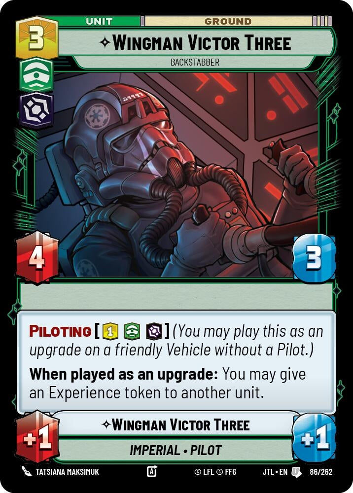 Image for Wingman Victor Three - Backstabber - Star Wars: Unlimited