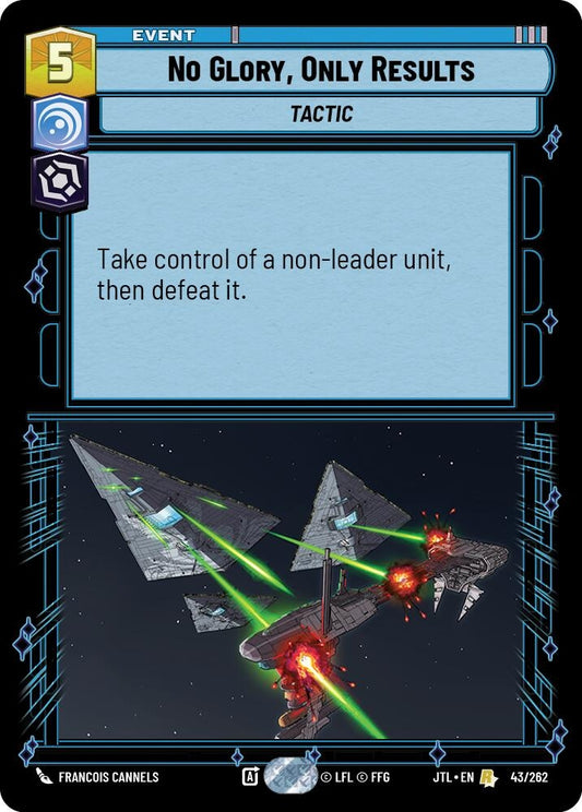 Image for No Glory, Only Results - Star Wars: Unlimited