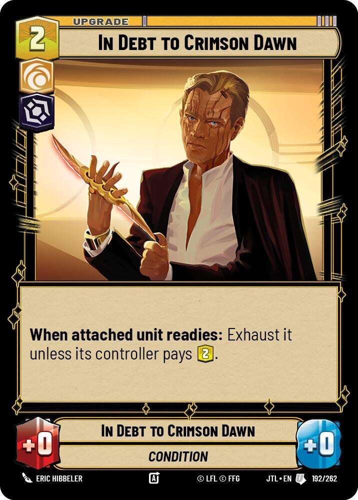 Image for In Debt to Crimson Dawn - Star Wars: Unlimited