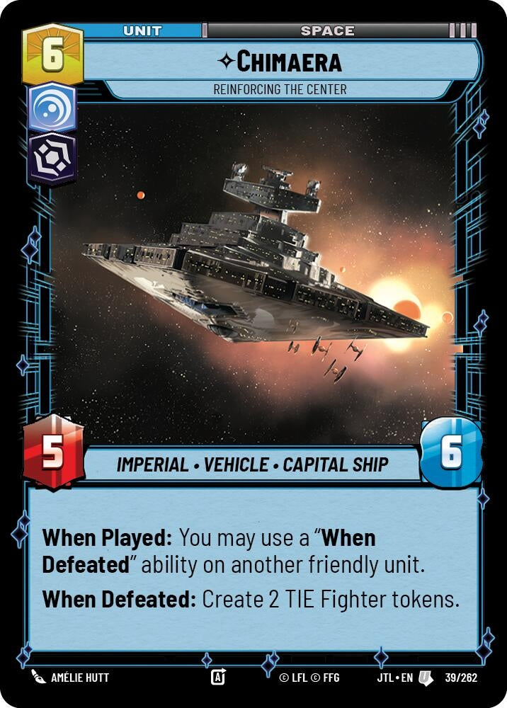 Image for Chimaera - Reinforcing the Center - Star Wars: Unlimited