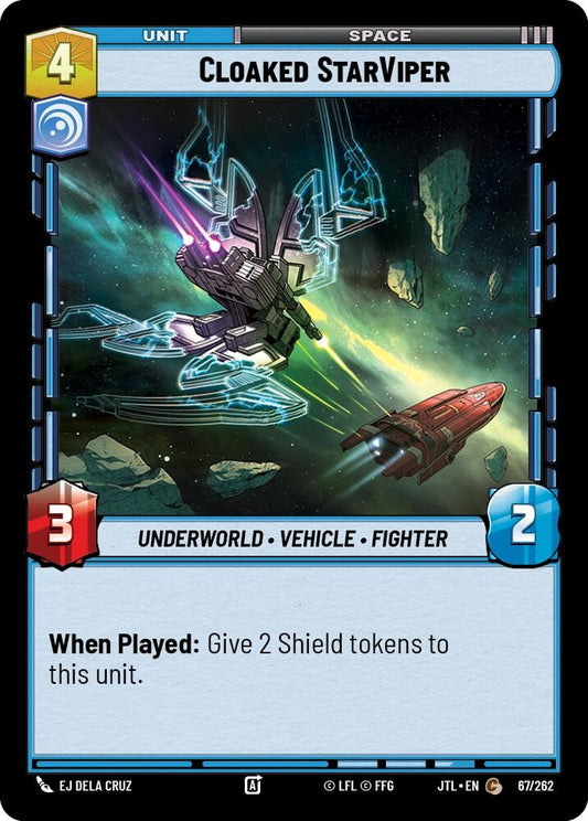 Image for Cloaked StarViper - Star Wars: Unlimited