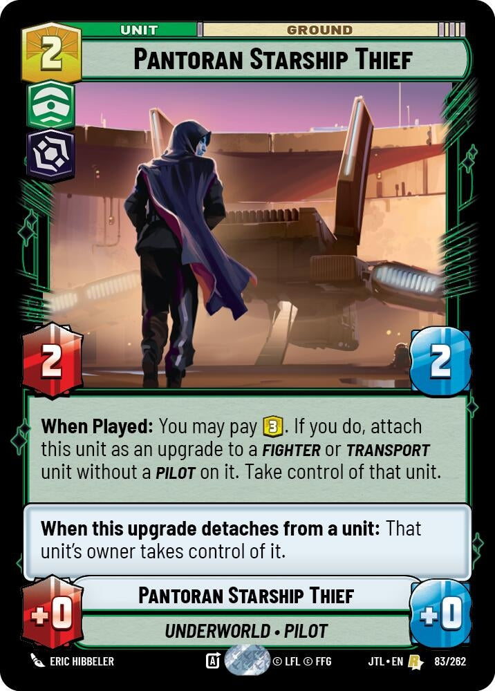 Image for Pantoran Starship Thief - Star Wars: Unlimited