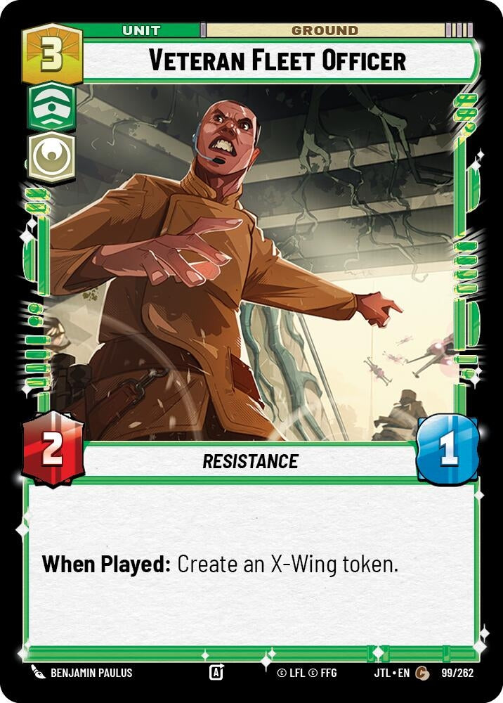 Image for Veteran Fleet Officer - Star Wars: Unlimited