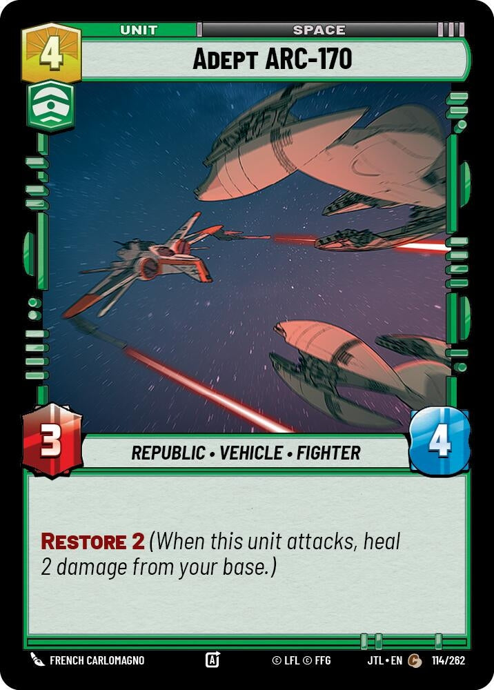 Image for Adept ARC-170 - Star Wars: Unlimited