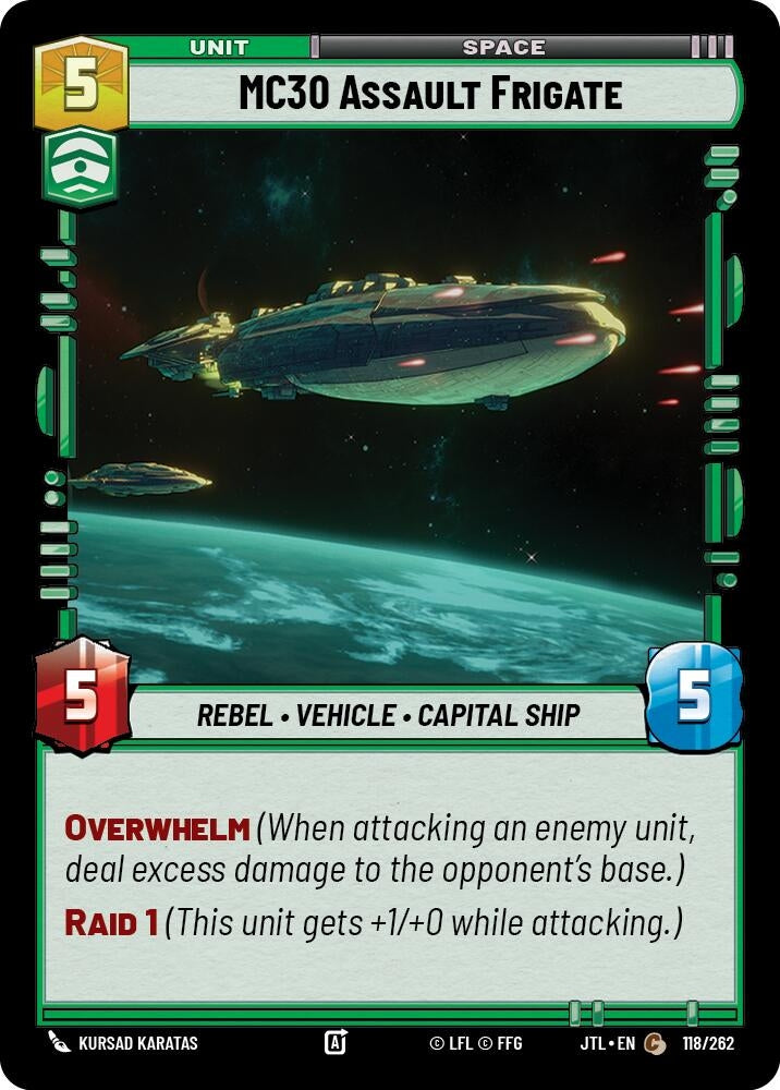 Image for MC30 Assault Frigate - Star Wars: Unlimited