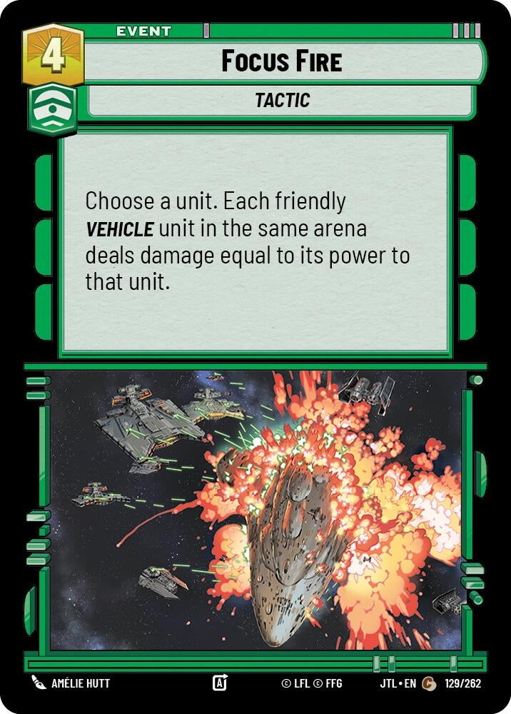 Image for Focus Fire - Star Wars: Unlimited