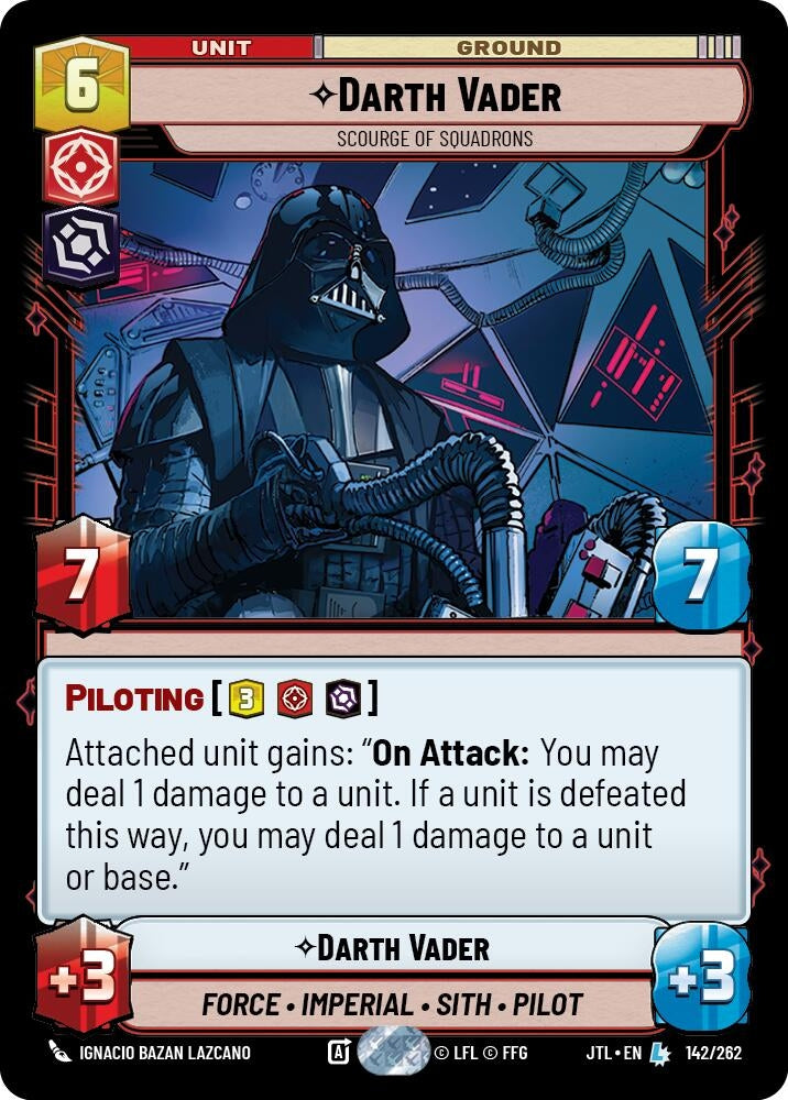 Image for Darth Vader - Scourge of Squadrons - Star Wars: Unlimited