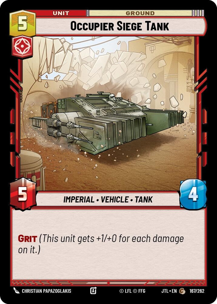 Image for Occupier Siege Tank - Star Wars: Unlimited