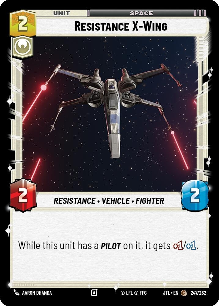 Image for Resistance X-Wing - Star Wars: Unlimited