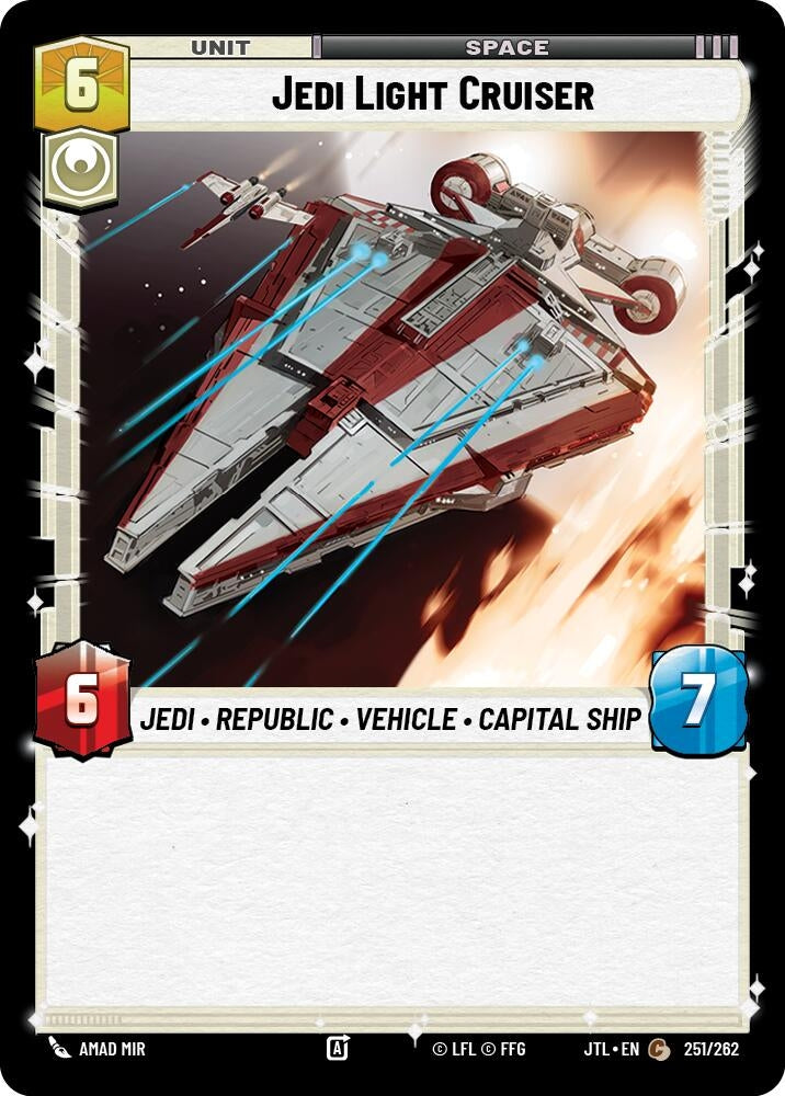 Image for Jedi Light Cruiser - Star Wars: Unlimited