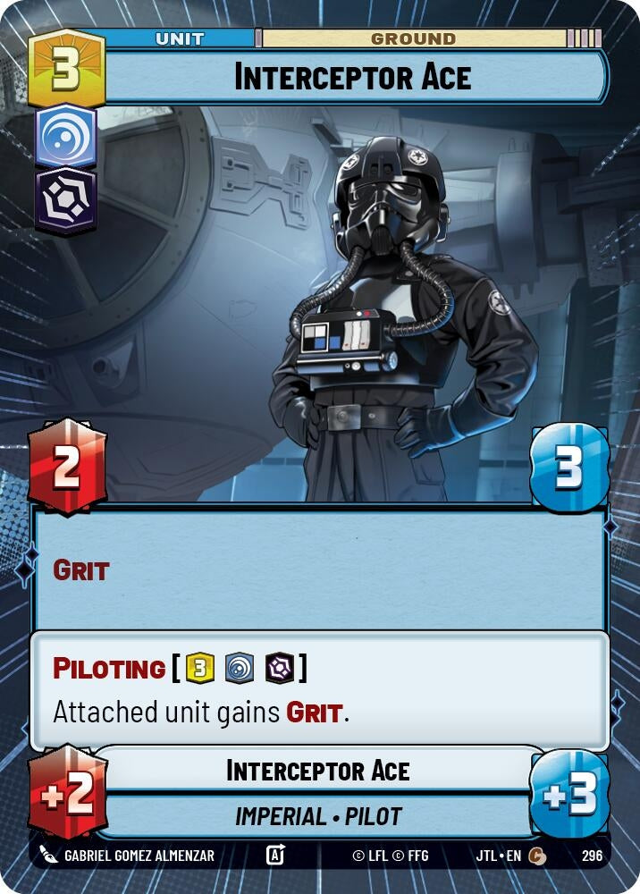 Image for Interceptor Ace (Hyperspace) - Star Wars: Unlimited