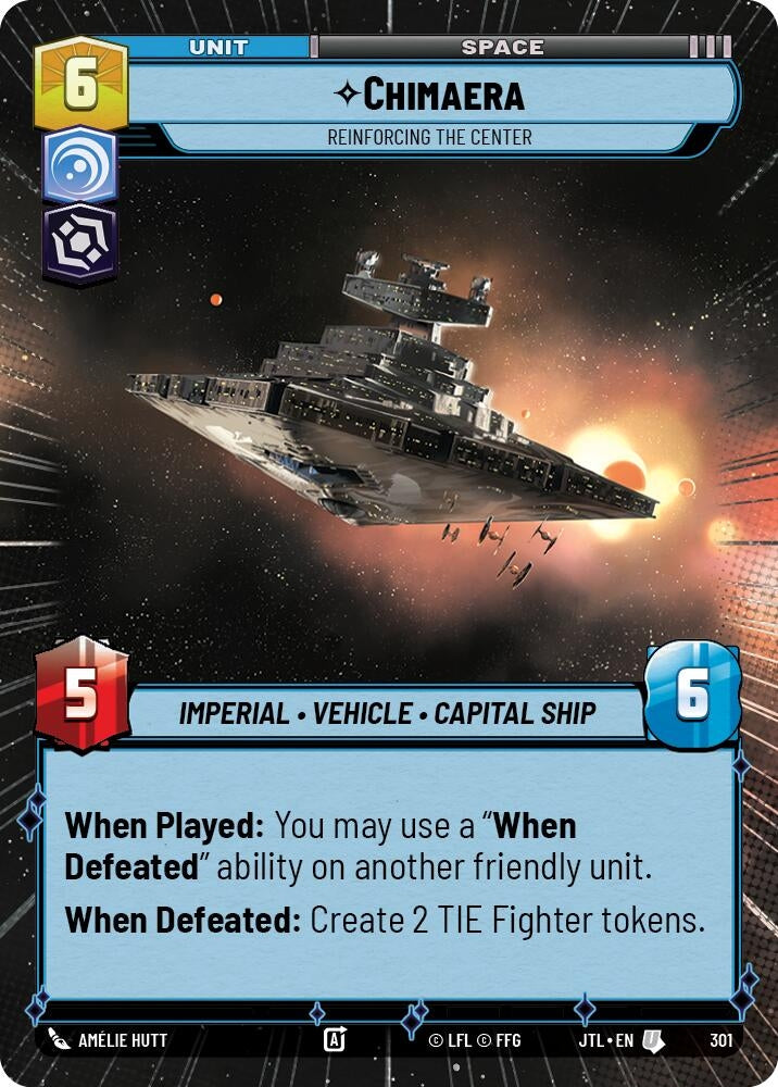 Image for Chimaera - Reinforcing the Center (Hyperspace) - Star Wars: Unlimited
