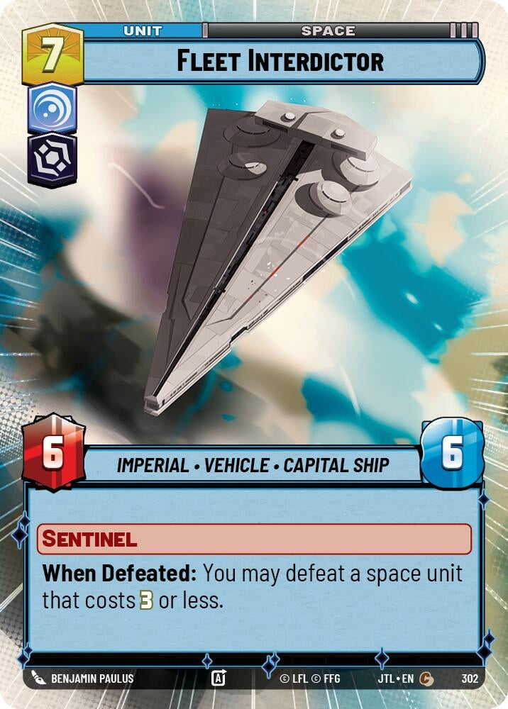 Image for Fleet Interdictor (Hyperspace) - Star Wars: Unlimited