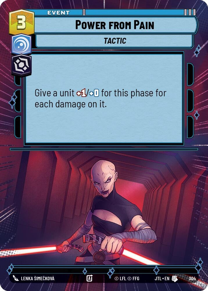 Image for Power from Pain (Hyperspace) - Star Wars: Unlimited