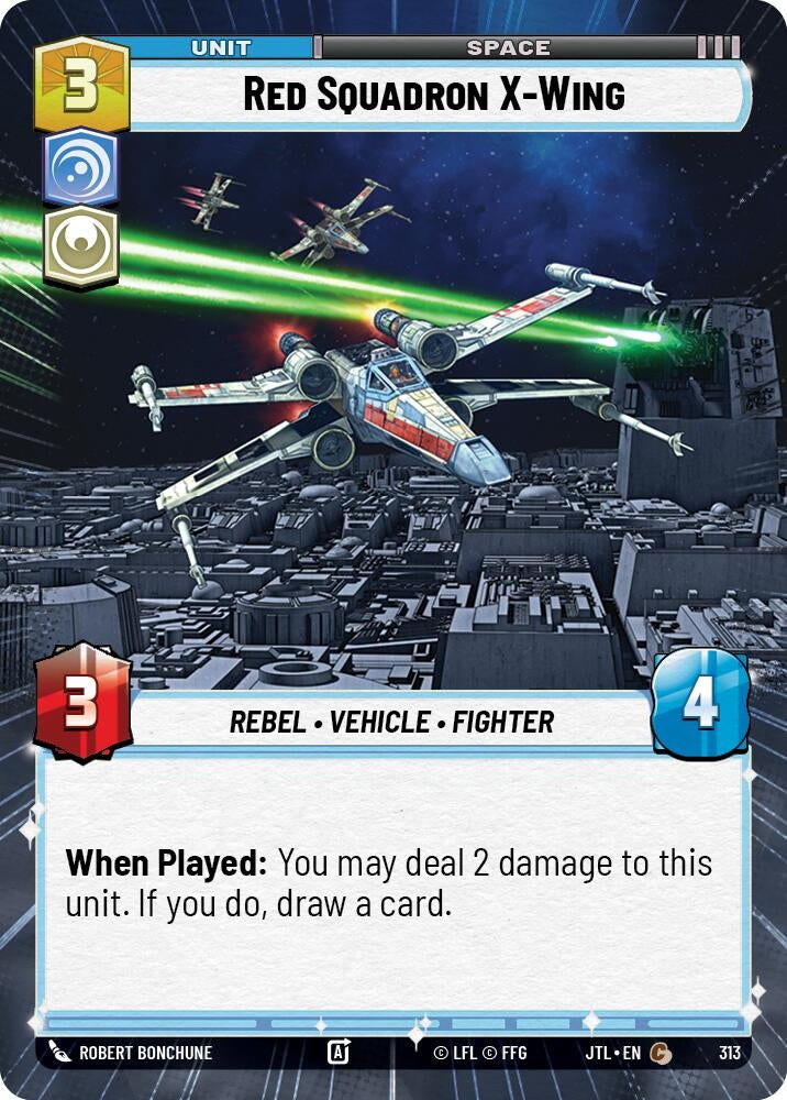 Image for Red Squadron X-Wing (Hyperspace) - Star Wars: Unlimited