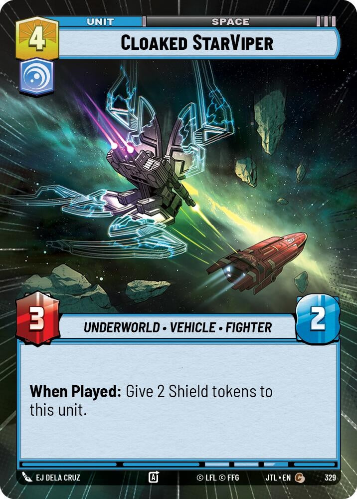 Image for Cloaked StarViper (Hyperspace) - Star Wars: Unlimited