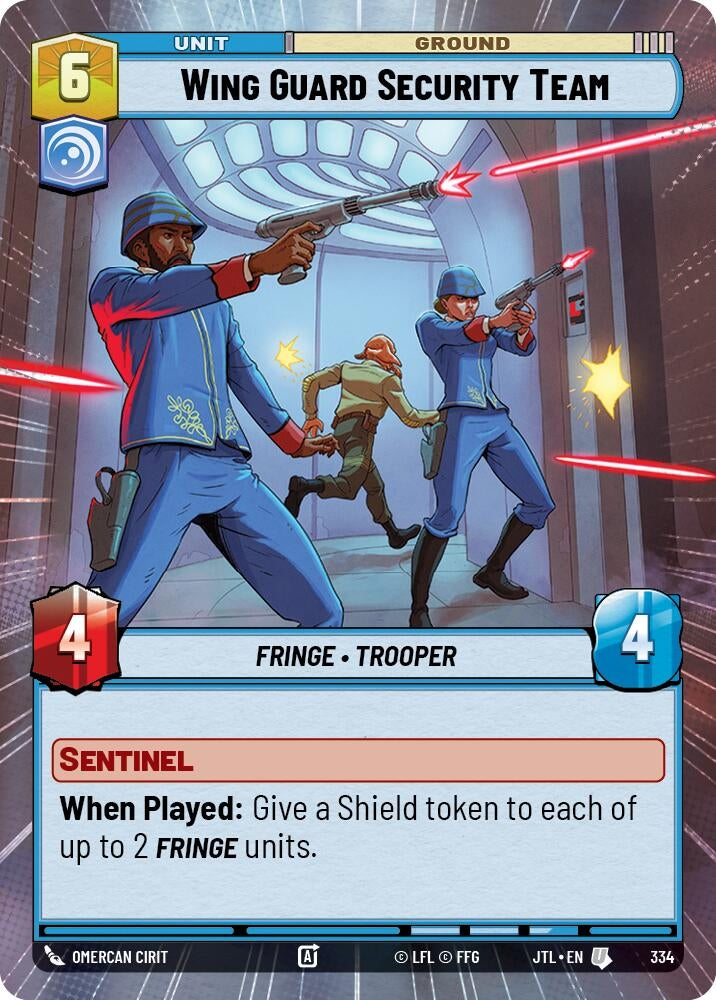 Image for Wing Guard Security Team (Hyperspace) - Star Wars: Unlimited