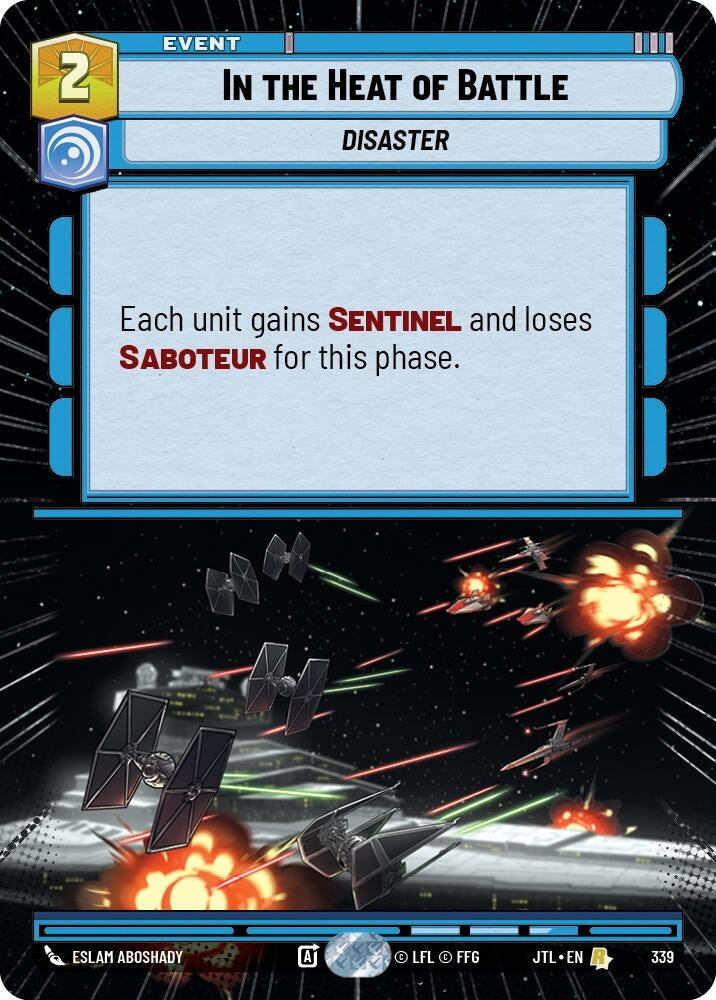 Image for In the Heat of Battle (Hyperspace) - Star Wars: Unlimited