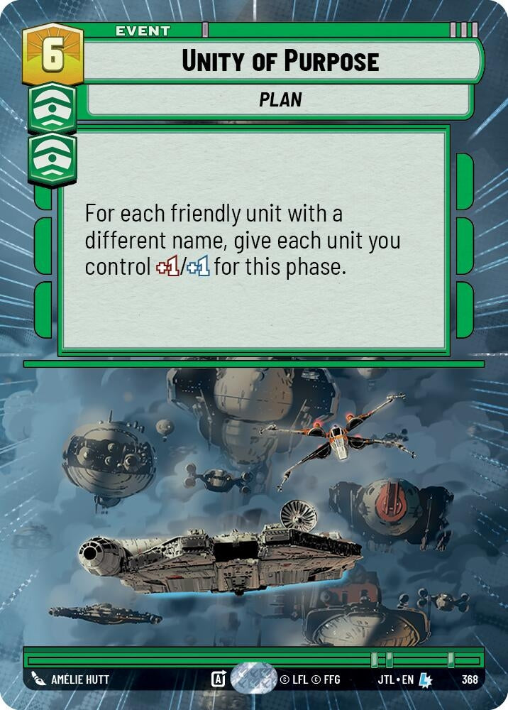 Image for Unity of Purpose (Hyperspace) - Star Wars: Unlimited