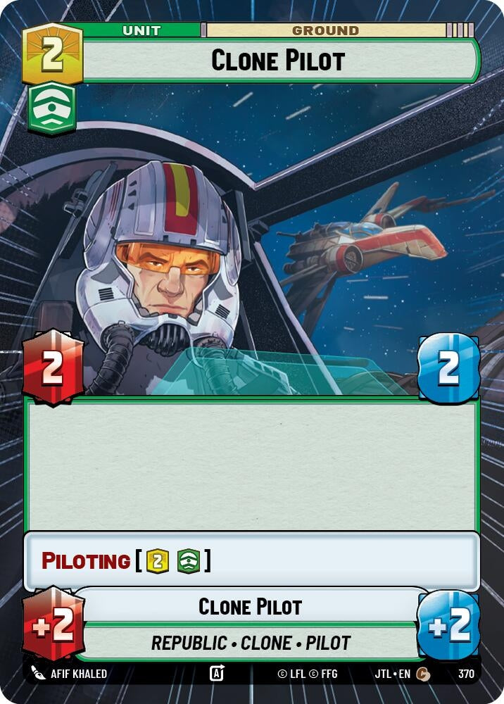 Image for Clone Pilot (Hyperspace) - Star Wars: Unlimited