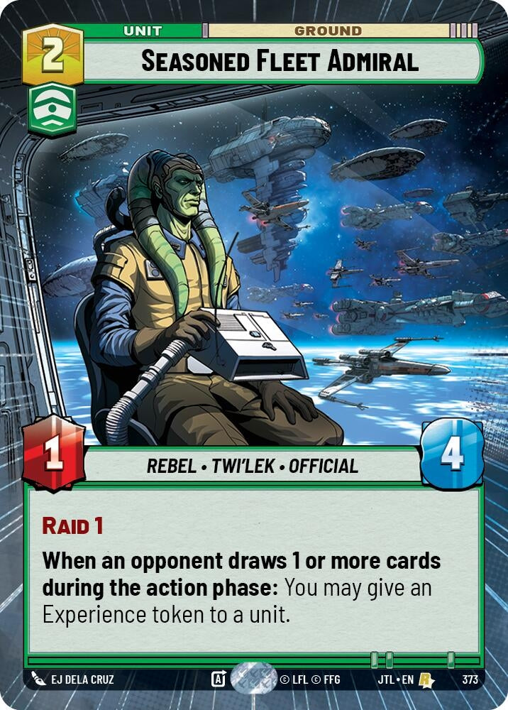 Image for Seasoned Fleet Admiral (Hyperspace) - Star Wars: Unlimited