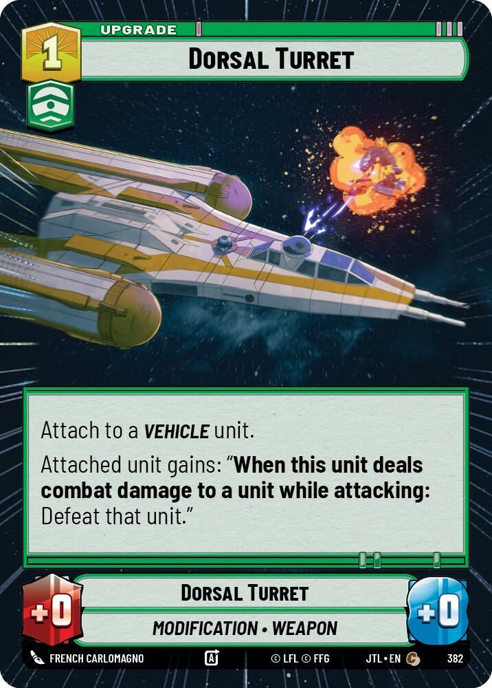 Image for Dorsal Turret (Hyperspace) - Star Wars: Unlimited