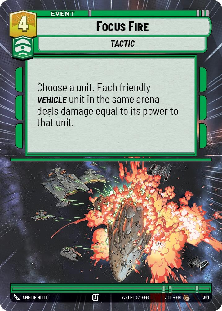 Image for Focus Fire (Hyperspace) - Star Wars: Unlimited