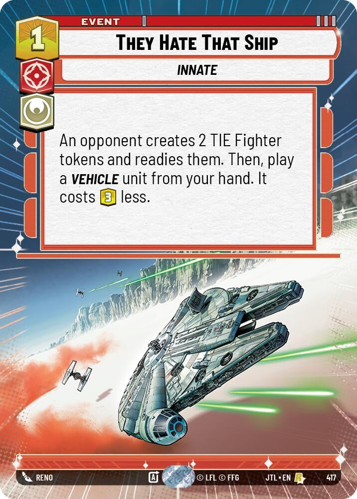 Image for They Hate That Ship (Hyperspace) - Star Wars: Unlimited