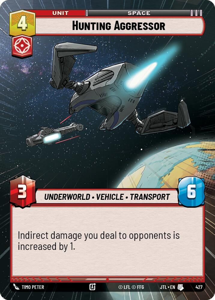 Image for Hunting Aggressor (Hyperspace) - Star Wars: Unlimited