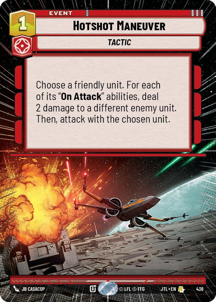 Image for Hotshot Maneuver (Hyperspace) - Star Wars: Unlimited