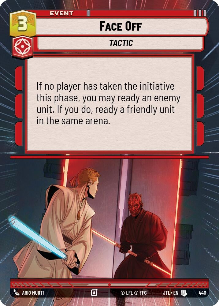 Image for Face Off (Hyperspace) - Star Wars: Unlimited