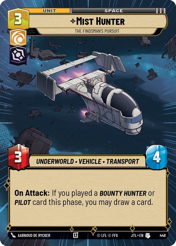 Image for Mist Hunter - The Findsman's Pursuit (Hyperspace) - Star Wars: Unlimited