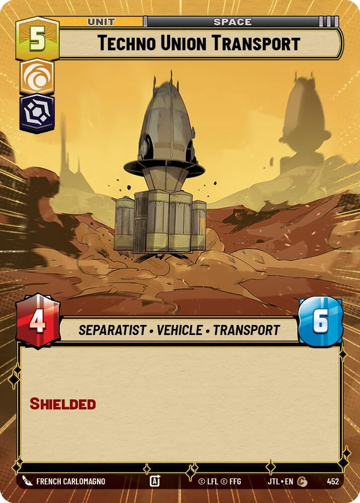 Image for Techno Union Transport (Hyperspace) - Star Wars: Unlimited