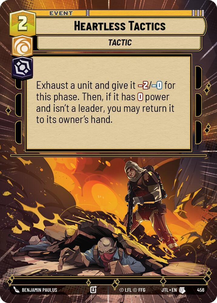 Image for Heartless Tactics (Hyperspace) - Star Wars: Unlimited