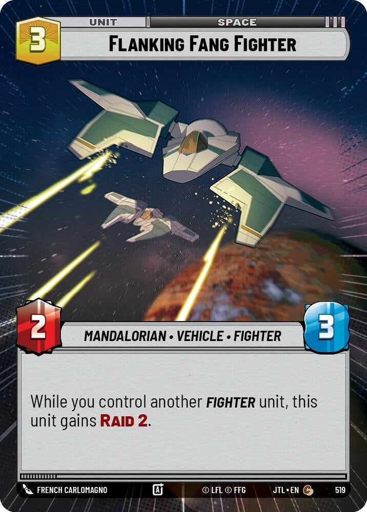 Image for Flanking Fang Fighter (Hyperspace) - Star Wars: Unlimited