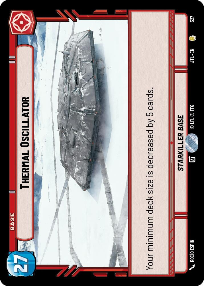 Image for Thermal Oscillator (Foil) - Star Wars: Unlimited
