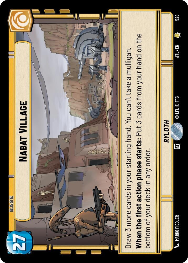 Image for Nabat Village (Foil) - Star Wars: Unlimited